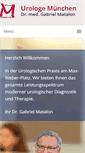 Mobile Screenshot of dr-matalon.de